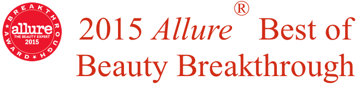 2015 Allure® Best of Beauty Breakthrough Award recipient
