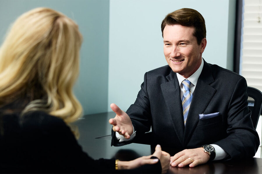 patient consultation with Marietta plastic surgeon