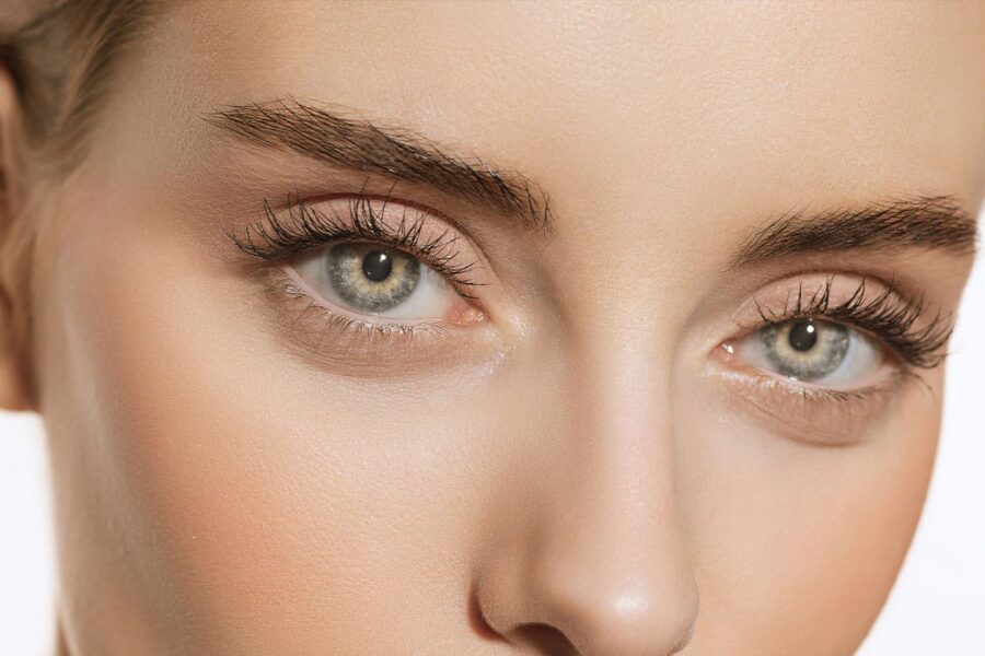 woman's eyes after her blepharoplasty in Marietta, GA