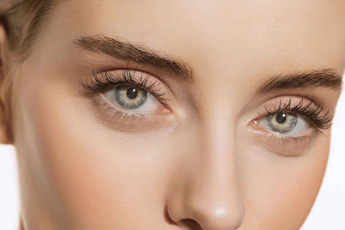 woman's eyes after her blepharoplasty in Marietta, GA